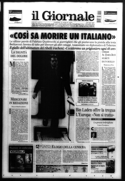 Il giornale : quotidiano del mattino